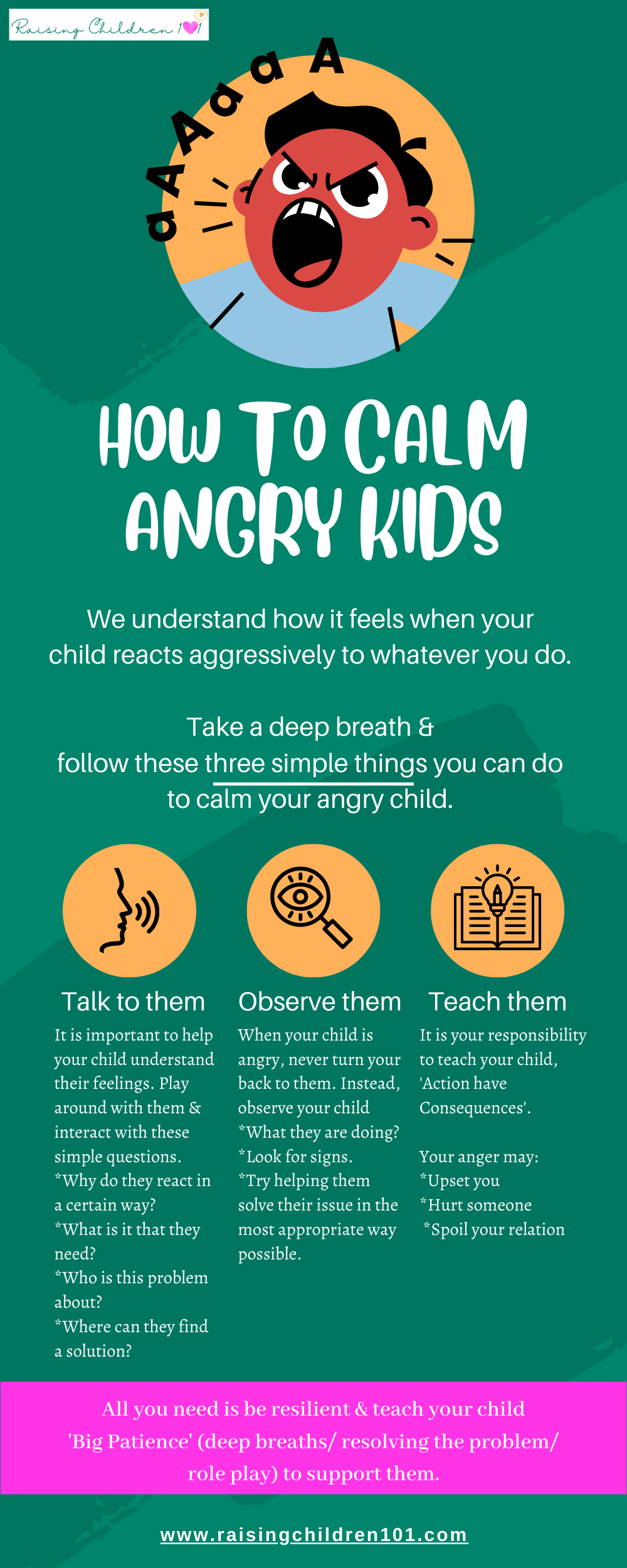 How To Calm Down Your Angry Child